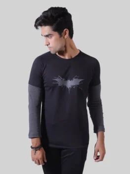 Black/Grey Hero Surtout Tee