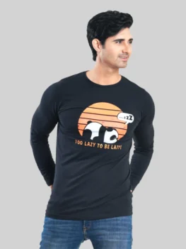 Lazy Black-Graphic Surout