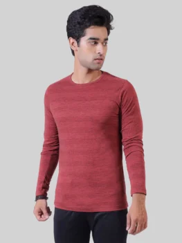 Maroon Raglan Plain-Surtout