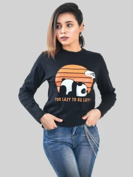 Lazy Black-Graphic Surout