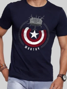 Worthy American Hero Graphic Tee