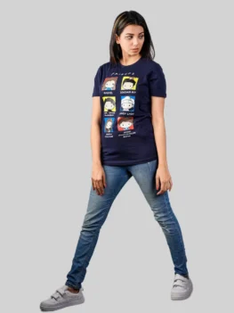 Friends Graphic Tee - Blue