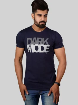 Dark Mode Graphic Tee - Blue